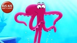 Funny animated short film on a control freak octopus | "Ink" - by Joost Van Den Bosch & Erik Verkerk