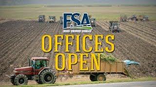 FSA Offices Open