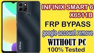 Infinix smart 6 frp bypass / infinix smart 6 frp unlock /  infinix smart 6 frp