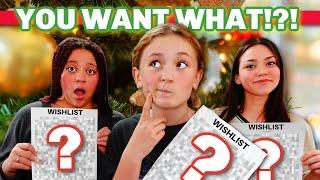 You Want What! | Wish Lists! | What do they want for Christmas??