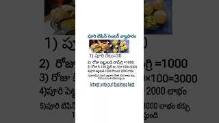 puri tiffin centre business profit #tiffin