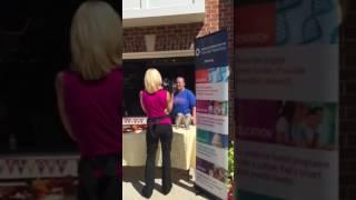 Peggy Fox channel 9 Interview for 2016 Out of Darkness Walk