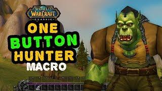 One Button Hunter Macro in Classic WoW (and other popular requests)