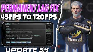 How to ( LAG ) fix After 3.4 Update In BGMI/PUBG | No More Lag Permanent Solution