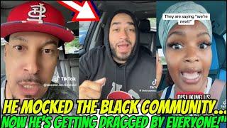 Latino Man Mocks Black Peoples — Then INSTANT KARMA Hits!”#usa#africanamerican#latino