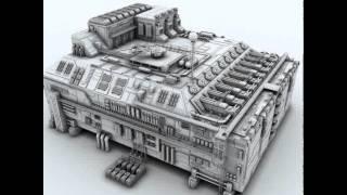 Sci-fi Factory 3D model from CGTrader.com