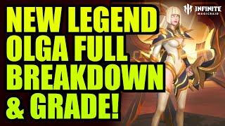 Infinite Magicraid | New Legend Olga Reaction & Skill Breakdown!