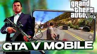 Как Я СКАЧАЛ и ПОИГРАЛ в НАСТОЯЩУЮ GTA 5 на ТЕЛЕФОНЕ! GTA 5 MOBILE НА АНДРОИД И IOS! #гта #gta #gta5