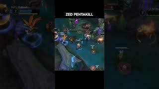 Wild rift ZED PENTAKILL | RANKED #wildrift