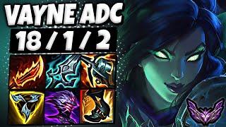 Vayne vs Aphelios ADC [ QuadraKill ] Korea Master 