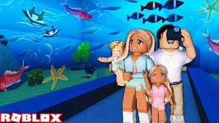  WE WENT TO AN AQUARIUM IN BLOXBURG  | Roblox Roleplay