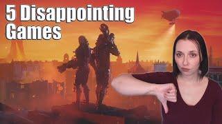 Most Disappointing Games of 2019 | Cannot be Tamed