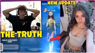 CLIX Reveals The TRUTH About DATING XSET FRAANTIC & Plays NEW Fortnite UPDATE!