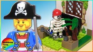 LEGO Toys | Pirate Treasure Hunt Set 10679 Stop Motion Build