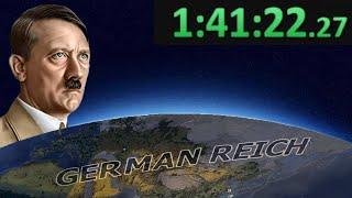 Germany World Conquest Speedrun (Hearts of Iron 4)