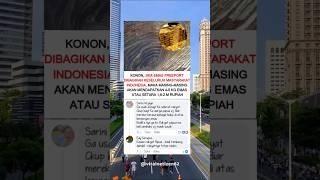 Pasti Rakyat Akan Sejahtera ! #shorts #viralvideo #fyp #freeportindonesia #prabowo