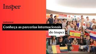 Conheça as parcerias internacionais do Insper