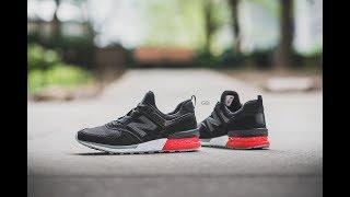 Review & On-Feet: New Balance 574 Sport "Black / Grey"