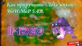 Как и где приручить Духа зверя "Гондрия" WoW 5.4.8