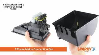 SICAME MCB3/4HAE | Mains Box Three Phase