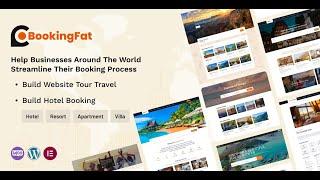 Booking Fat WooCommerce - Tour - Hotel Booking Plugin  - Best Elementor [Part 1]