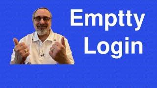 Login with Emptty