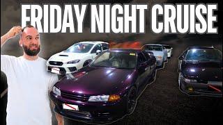 JDM CARS TAKE OVER SYDNEY! 1000HP GTRs, 700HP Supra, Evos & Turbo Beasts Cruise the Streets !