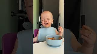 Baby:I think this is very tasty #youtube #baby #funny #kid #happy #lol #cute #love