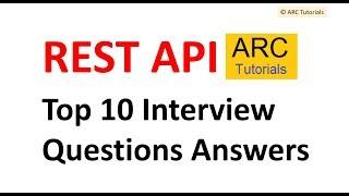 REST API interview questions answers for experienced | REST API testing interview questions testers