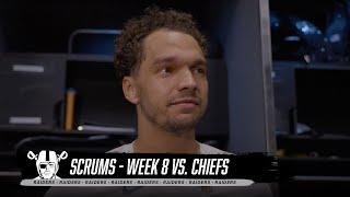 Desmond Ridder and Brock Bowers Media Availability | Week 8 vs. Chiefs