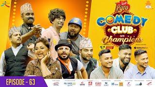 WAI WAI QUICK PYRO COMEDY CLUB WITH CHAMPIONS | EPI 63 | Kushal Bhurtel, Bhim Sharki, Sandeep Jora