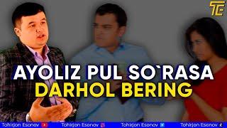 AYOLINGIZ PUL SO'RASA DARHOL BERING #AYOLIZ #PUL #SO'RASA #DARSHOL #BERING #SHORTS #TIKTOK