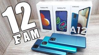 Galaxy M12 vs Galaxy A12 vs Galaxy F12 - Which Should You Buy ?