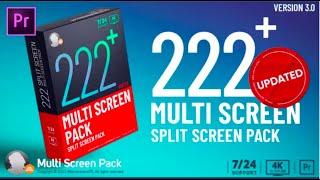 Multi Screen Pack - multi screen premiere pro templates