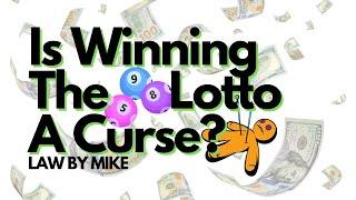  Is #Winning The Lottery A Curse?  @LawByMike #Shorts #money #lottery