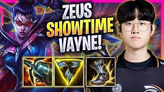 ZEUS SHOWTIME WITH VAYNE TOP! - HLE Zeus Plays Vayne TOP vs Ambessa! | Season 2025