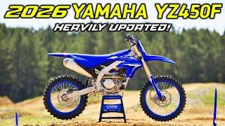 2026 YAMAHA YZ450F IS HERE! -EXTENSIVE UPDATES ANNOUNCED