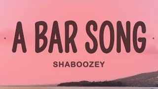 Shaboozey - A Bar Song (Tipsy)