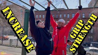 Me & @GainBros Doing The Swing Of Death Set | 30 Pull Ups The Hard Way | RipRight