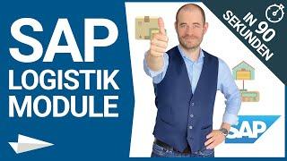 SAP Logistik/SCM Module in 90 Sekunden - SAP MM, SD, CS, LE, PP, MRP, QM, PM, WM im Überblick