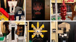 All LEGO DOCTOR NOWHERE creatures | Doctor Nowhere’s Cursed World 4