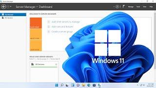 Install the Windows Remote Server Administration Tools (RSAT) in Windows 11