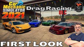 Car Mechanic Simulator 2021 - Drag Racing DLC | First Look Series