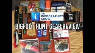 My Bigfoot Hunt Gear Review (The Infographic Channel Challenge)