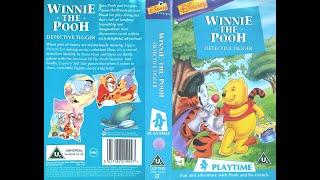 Opening of 'Winnie the Pooh - Detective Tigger' (1995, UK VHS)