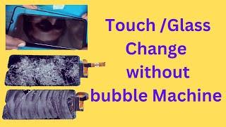 Touch/Glass replace without bubble Machine| mobile display touch glass change