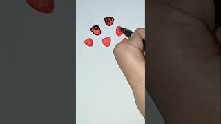 Roses  easy drawing tutorial #drawing #art #cartoon #easydrawing #shorts #short#cartoon #flowerart