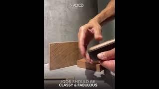 The first Personalized iQos Wooden Door, at Wood Workers