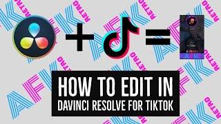 Creating high quality TikTok gaming content with DaVinci Resolve 16