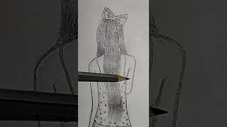 simple and easy girl sketch || AK talented artist ||